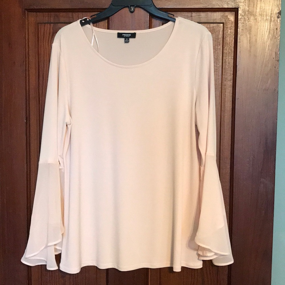 NWOT Premise Bell Sleeve Top